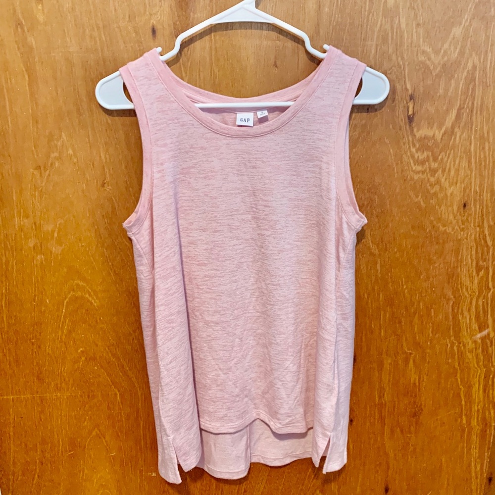 GAP PINK COMFY TANK SIZE SMALL